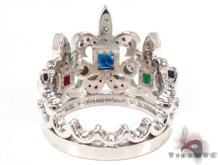 Custom Crown Ring 32946 - Image 8