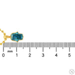 Custom Cut Diamond Hamsa Pendant 70880 - Image 6