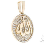 Custom Diamond Allah Islam Pendant 64529 - Image 2