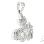 Custom Diamond Allah Pendant Islam Religious Charm 64754 - Image 2