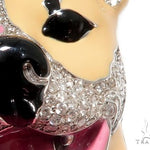 Custom Diamond Dog Pendant 64514 - Image 3