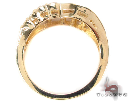 Custom Diamond Journey Ring 30978 - Image 5