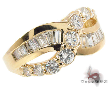 Custom Diamond Journey Ring 30978 - Image 1