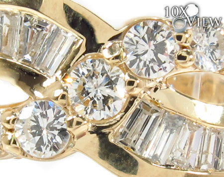 Custom Diamond Journey Ring 30978 - Image 3