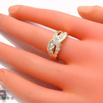 Custom Diamond Journey Ring 30978 - Image 7