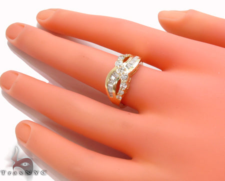 Custom Diamond Journey Ring 30978 - Image 7