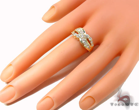 Custom Diamond Journey Ring 30978 - Image 8
