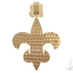 Custom Diamond Letter B Gold Saints Pendant 65228 - Image 3