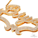 Custom Diamond Name Pendant 67373 - Image 4