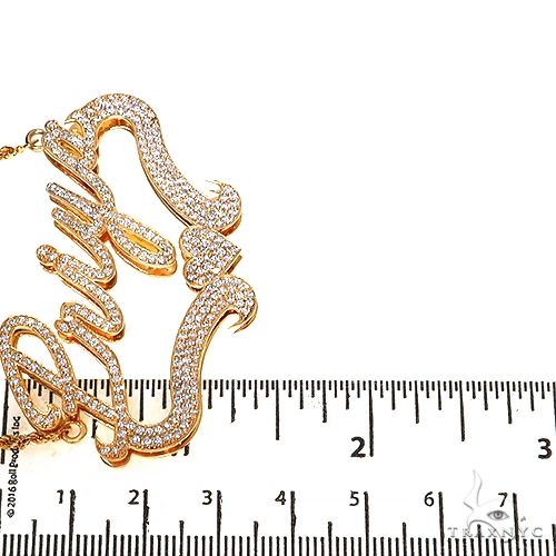 Custom Diamond Name Pendant 67373 - Image 7