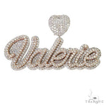 Custom Diamond Name Pendant 67374 - Image 1