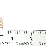 Custom Diamond Name Pendant Bee Yellow Gold Small 65237 - Image 6