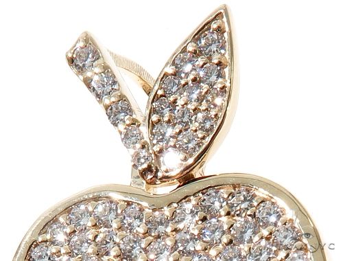 Custom Diamond New York Skyline Key Charm Pendant 64105 - Image 2