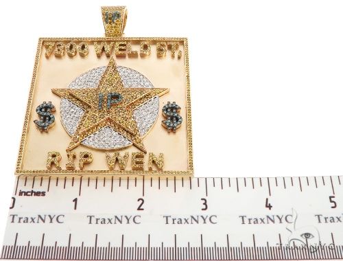 Custom Star RIP WEN Pendant 64002 - Image 8