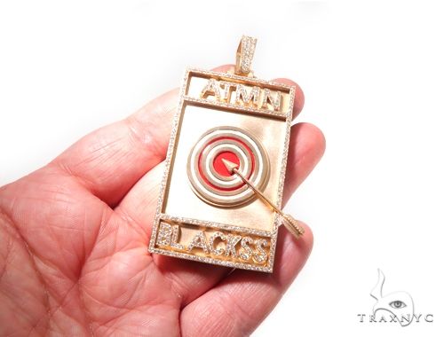 Custom Diamond Pendant 64106 - Image 5