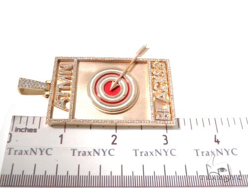 Custom Diamond Pendant 64106 - Image 6