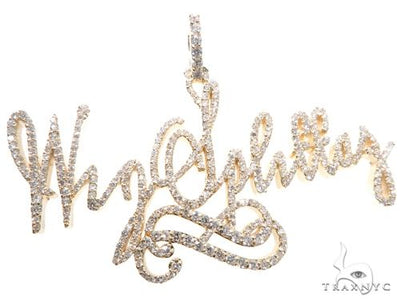 Custom Diamond Pendant 64109 - Image 1