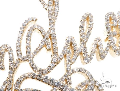 Custom Diamond Pendant 64109 - Image 4