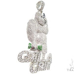 Custom Diamond Pendant 64184 - Image 2