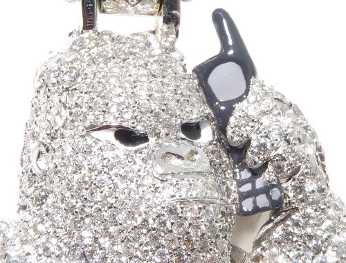 Custom Diamond Pendant 64184 - Image 6