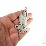 Custom Diamond Pendant 64184 - Image 9