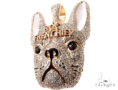 Custom Diamond Pendant 64216 - Image 2