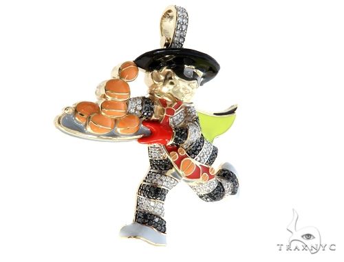 Custom Diamond Pendant 64793 - Image 2