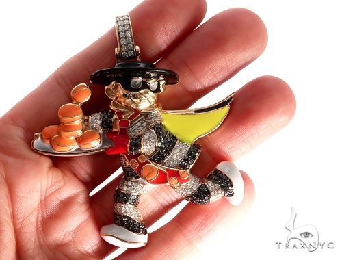 Custom Diamond Pendant 64793 - Image 6