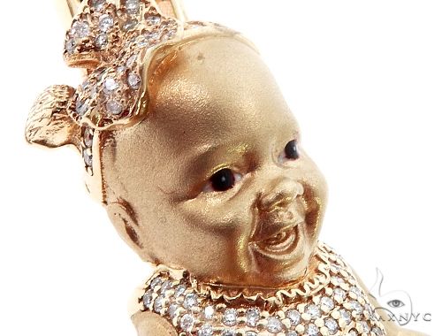 Custom Diamond Pendant 64794 - Image 4