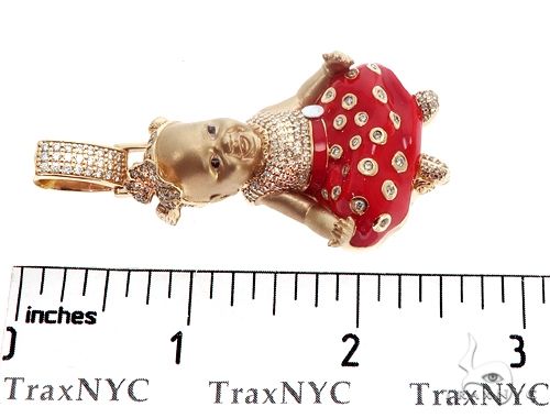 Custom Diamond Pendant 64794 - Image 6