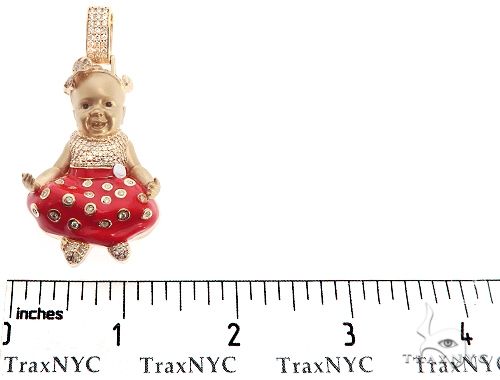 Custom Diamond Pendant 64794 - Image 7