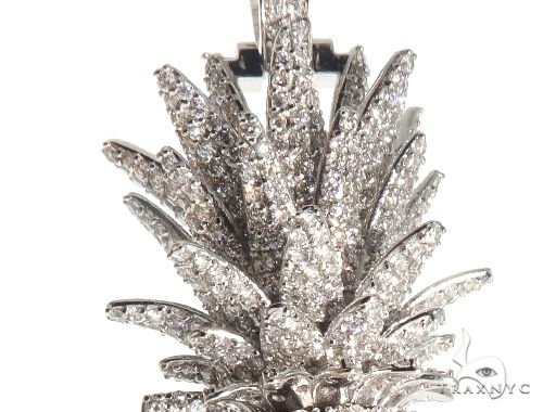 Custom Diamond Pineapple Pendant 64108 - Image 6