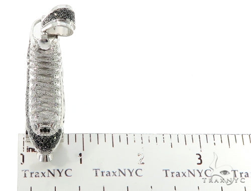 Custom Diamond Roller Skate Pendant 56541 - Image 16