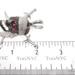 Custom Diamond Skull & Swords Pendant 64151 - Image 9