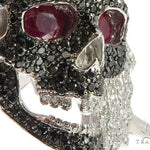 Custom Diamond Skull & Swords Pendant 64151 - Image 6