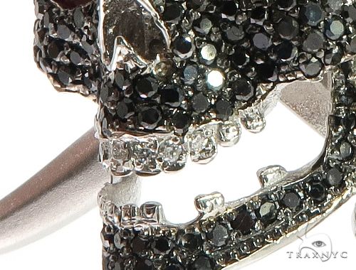 Custom Diamond Skull & Swords Pendant 64151 - Image 7