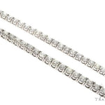 Custom Diamond Tennis Chain 24 Inches 6mm   64755 - Image 1