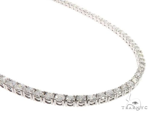 Custom Diamond Tennis Chain 24 Inches 6mm   64755 - Image 2