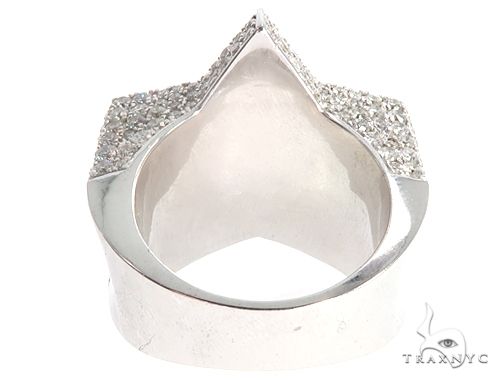 Custom Diamond Two Tone Star Ring 64751 - Image 6