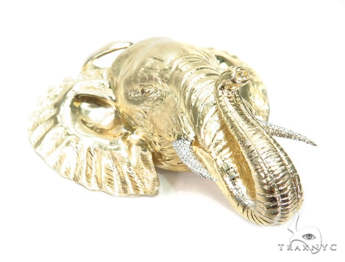 Custom Elephant Pendant 56566 - Image 5