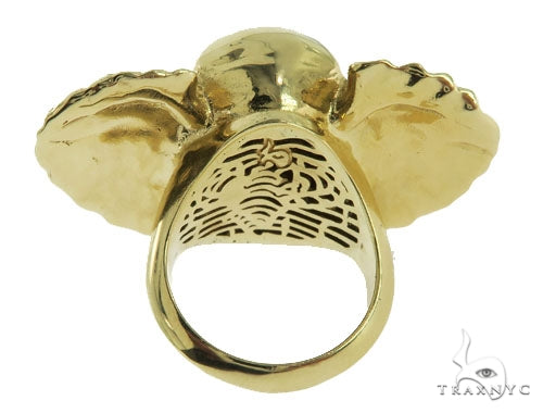 14K Gold Custom Elephant Ring, photo 10 of 11