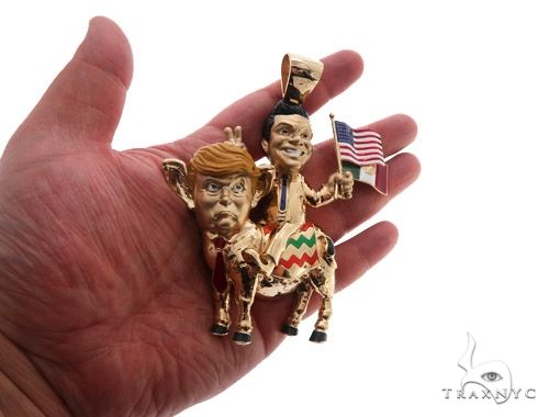 Custom Gold Pendant Caricature 64215 - Image 13