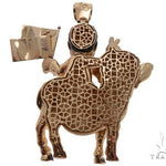 Custom Gold Pendant Caricature 64215 - Image 4