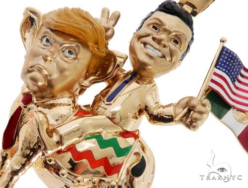 Custom Gold Pendant Caricature 64215 - Image 6