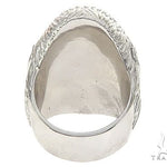 Custom 14K White Gold Diamond Gorilla Pinky Ring 65003 - Image 7