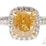 Custom Halo Diamond Engagement Ring 64487 - Image 2