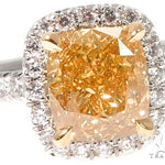 Custom Halo Diamond Engagement Ring 64487 - Image 3