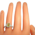 Custom Halo Diamond Engagement Ring 64487 - Image 8