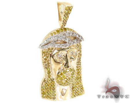 Custom Jesus Pendant 28819 - Image 2