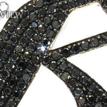 Custom Jewelry - Black Diamond Initial G Pendant 27170 - Image 3